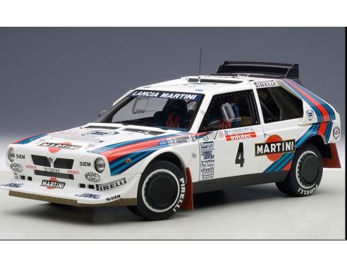Auto Art / Gateway AA88620 LANCIA DELTA S4 N.4 FATAL ACCIDENT T.D.CORSE 1986 TOIVONEN-CRESTO 1:18 Modellino
