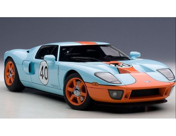 Auto Art / Gateway AA80513 FORD GT 2004 GULF VERSION 1:18 Modellino