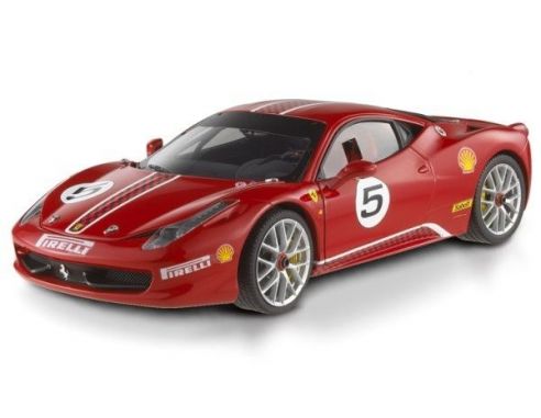 Hot Wheels HWX5486 FERRARI 458 ITALIA CHALLENGE RED 1:18 Modellino