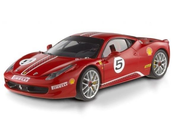 Hot Wheels HWX5486 FERRARI 458 ITALIA CHALLENGE RED 1:18 Modellino