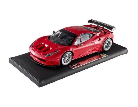 Hot Wheels Elite HWX5491 FERRARI 458 ITALIA GT2 PRESENTATION VERSION RED  1:18 Modellino