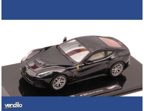 Hot Wheels HWX5501 FERRARI F12 BERLINETTA 2012 BLU POZZI 1:43 Modellino