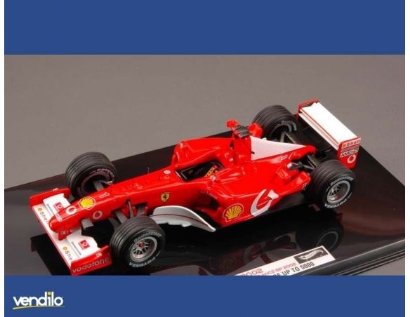 Hot Wheels HWX5513 FERRARI M.SCHUMACHER 2002 N.1 FRANCE GP 1:43 Modellino