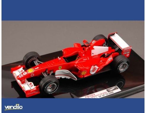 Hot Wheels HWX5515 FERRARI M.SCHUMACHER 2004 N.1 GERMANY GP 1:43 Modellino