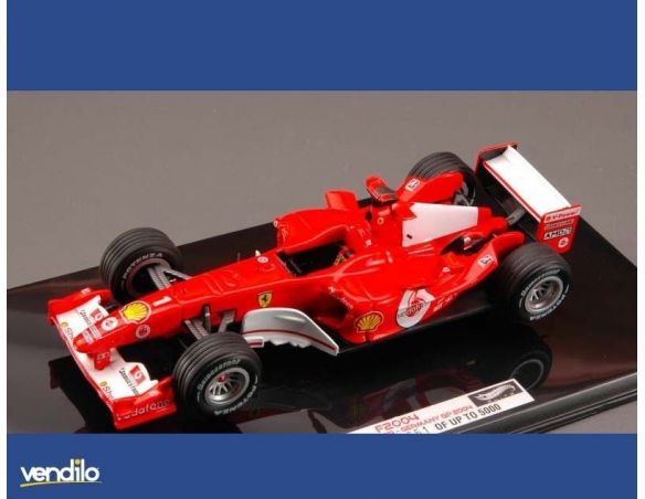 Hot Wheels HWX5515 FERRARI M.SCHUMACHER 2004 N.1 GERMANY GP 1:43 Modellino