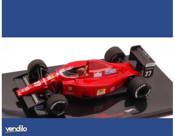 Hot Wheels HWX5517 FERRARI N.MANSELL 1989 N.27 HUNGARY GP 1:43 Modellino