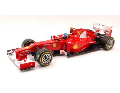 Hot Wheels HWX5520 FERRARI F.ALONSO 2012 1:18 Modellino