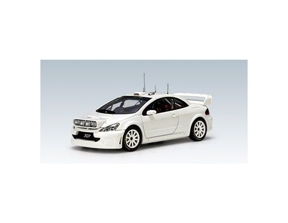 Auto Art / Gateway 60558 PEUGEOT 307 WRC '05 WHITE 1/43 PLAIN Modellino
