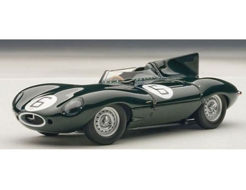 AUTOART AA65586 JAGUAR D-TYPE N.6 WINNER LE MANS 1955 HAWTHORN-BUEB 1:43 Modellino