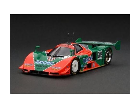 HPI 8039 MAZDA 787B n.202 1991 JSPC 1/43 Modellino