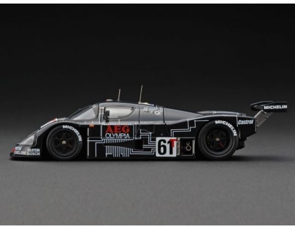 HPI 8065 SAUBER MERCEDES C9 n.61T '88 LM 1/43 Modellino