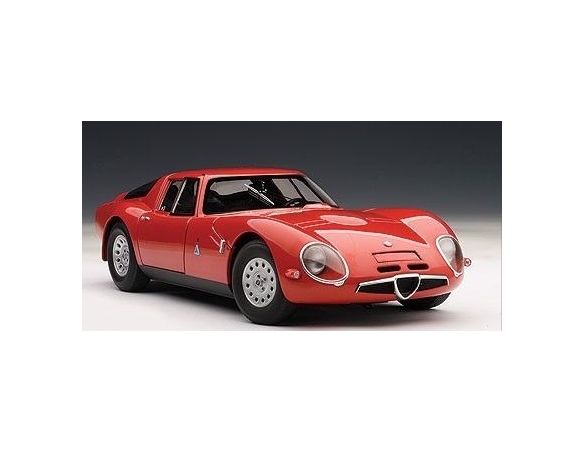 Auto Art / Gateway AA70198 ALFA ROMEO TZ2 1965 RED 1:18 Modellino