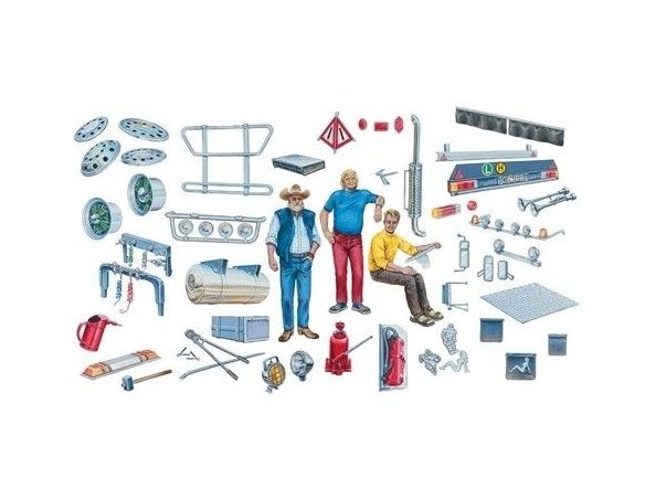 Italeri IT0720 ACCESSORI TRUCK KIT 1:24 Modellino