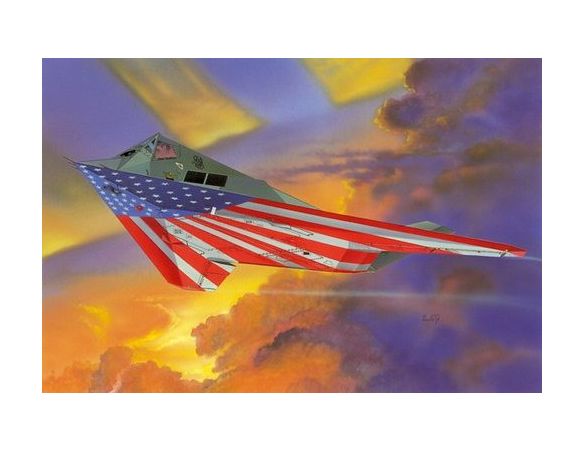 Italeri IT1264 F 117 A NIGHTHAWK STARS & STRIPES KIT 1:72 Modellino