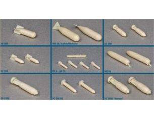 Italeri IT26102 WWII GERMAN AIRCRAFT WEAP.KIT 1:72 Modellino