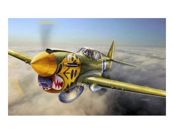 Italeri IT2717 P-40 E/KITTYHAWK MK II KIT 1:48 Modellino