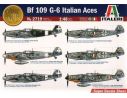 Italeri IT2719 BF-109 G-6 ASSI ITALIANI KIT 1:48 Modellino