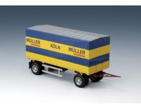 Italeri IT3880 CANVAS TRAILER KIT 1:24 Modellino