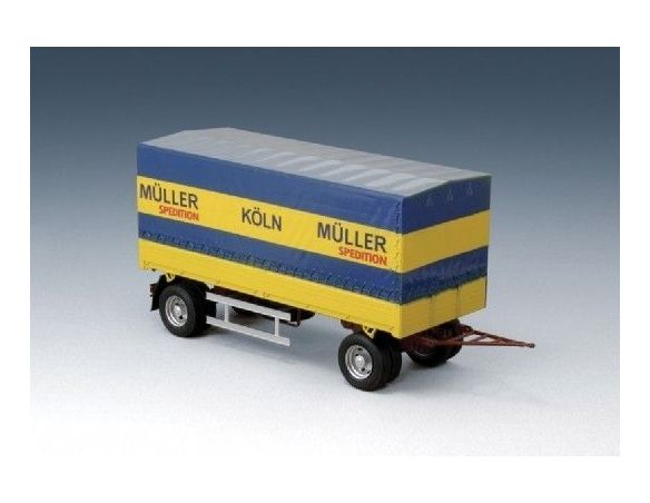 Italeri IT3880 CANVAS TRAILER KIT 1:24 Modellino