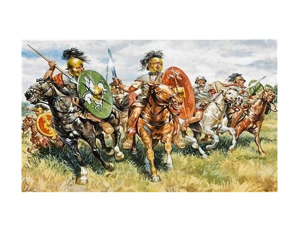 Italeri IT6028 ROMAN CAVALRY SOLDATINI KIT 1:72 Modellino