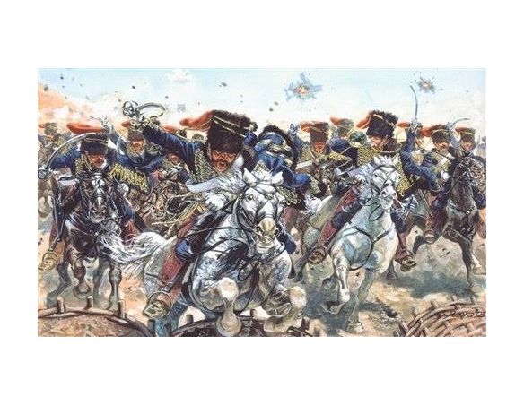 Italeri IT6052 CRIMEAN WAR BRITISH HUSSARS KIT 1:72 Modellino