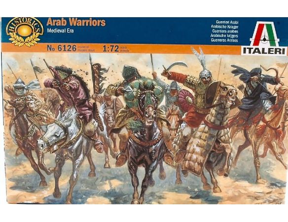 Italeri IT6126 GUERRIERI ARABI KIT 1:72 Modellino