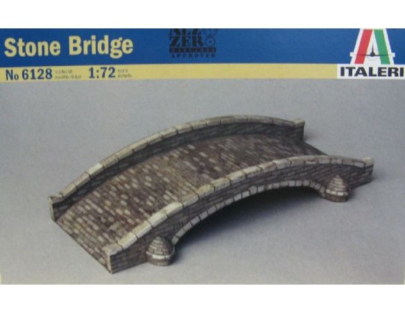 Italeri IT6128 PONTE DI PIETRA KIT 1:72 Modellino