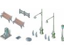 Italeri IT6146 ACCESSORI URBANI KIT 1:72 Modellino