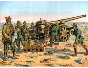 Italeri IT6165 CANNONE ITALIANO DA 149/40 KIT 1:72 Modellino