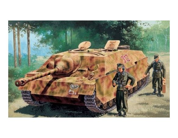 Italeri IT6488 SD.KFZ.162 JAGDPANZER IV AUSF.F  KIT 1:35 Kit Mezzi Militari