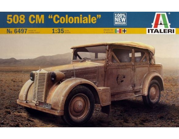 Italeri IT6497 FIAT 508 COLONIALE KIT 1:35 Modellino