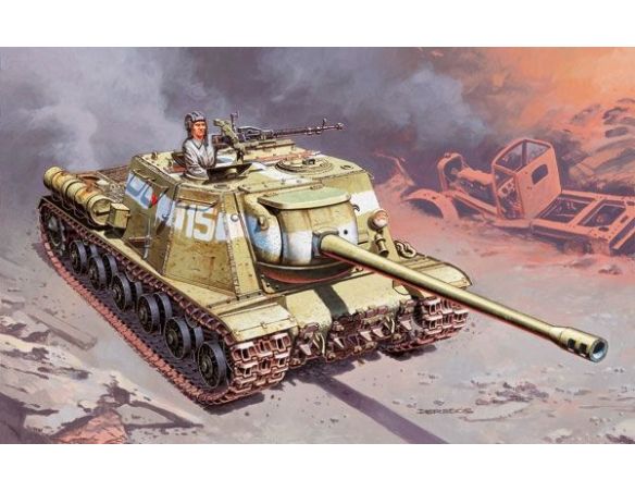 Italeri IT7043 ISU 122 KIT 1:72 Modellino