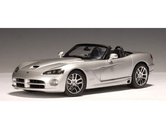 Auto Art / Gateway 71703 DODGE VIPER SRT-10 2003 SILVER 1/18 Modellino