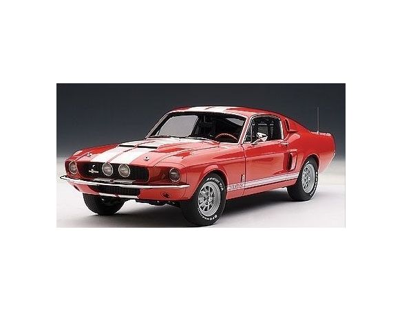 Auto Art / Gateway AA72906 FORD MUSTANG GT500 1967 RED 1:18 Modellino