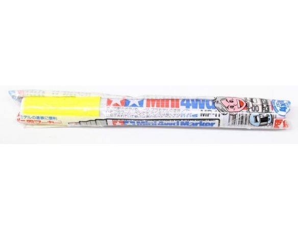 Pennarello TAMIYA MP11  89211 Fluorescent yellow Mini 4wd Marker  per plastica Modellismo