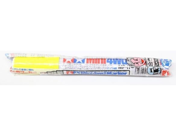 Pennarello TAMIYA MP11  89211 Fluorescent yellow Mini 4wd Marker  per plastica Modellismo Pennarello TAMIYA MP11  89211 Fluorescent yellow Mini 4wd Marker  per plastica Modellismo