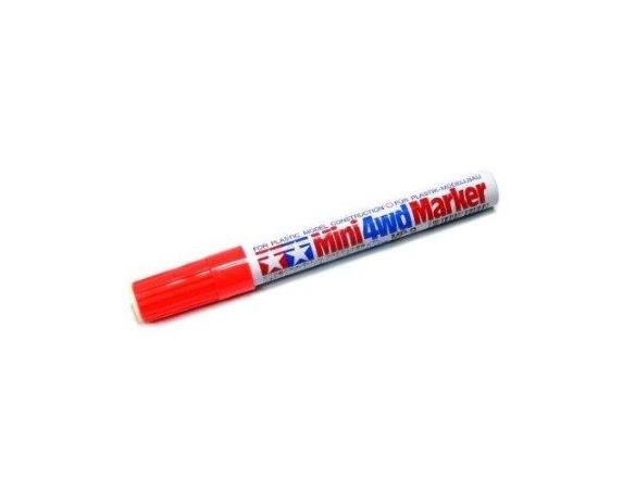 Pennarello TAMIYA 89209 Fluorescent Red MP-9 Mini 4wd Marker per plastica Modellismo
