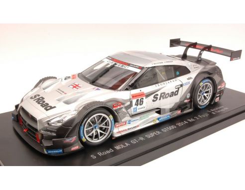 Ebbro EB81018 NISSAN GT-R N.46 11th SUPER GT500 S.MOTOYAMA-M.YANAGIDA 1:18 Modellino