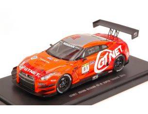 Ebbro EB45314 NISSAN GT-R GTNET ADVAN N.81 SUPER TAIKYU 2014 1:43 Modellino