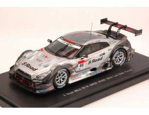 Ebbro EB45102 NISSAN GT-R N.46 11th SUPER GT500 2014 S.MOTOYAMA-M.YANAGIDA 1:43 Modellino