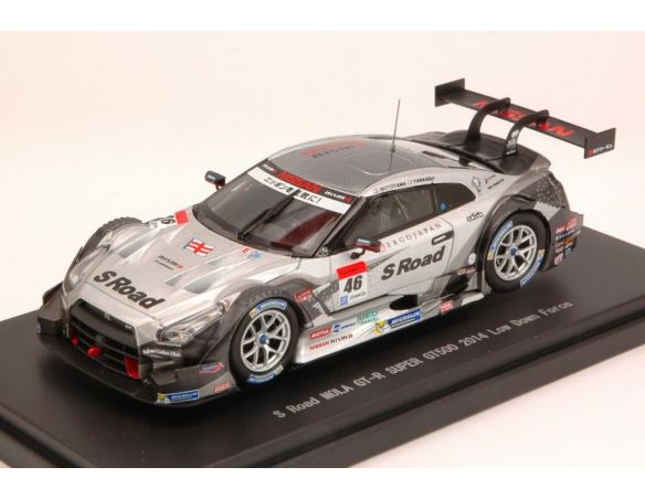 Ebbro EB45102 NISSAN GT-R N.46 11th SUPER GT500 2014 S.MOTOYAMA-M.YANAGIDA 1:43 Modellino