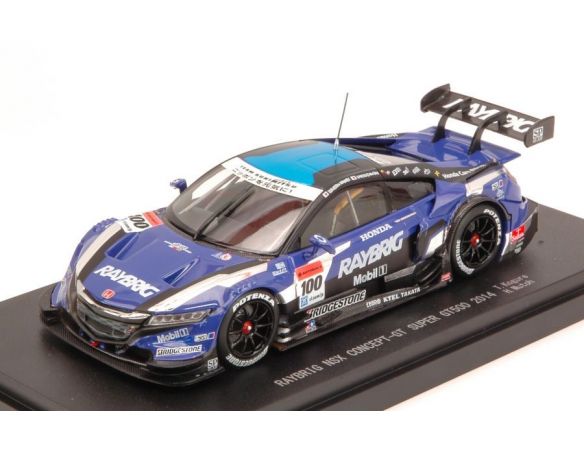Ebbro EB45071 HONDA NSX N.100 14th SUPER GT500 T.KOGURE-H.MUTOH 1:43 Modellino