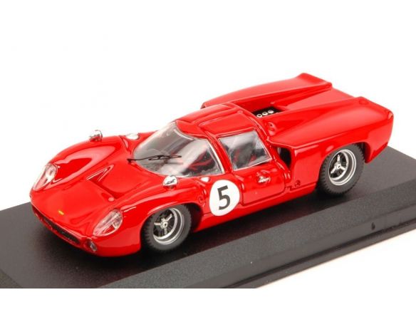 Best Model BT9582 LOLA T70 COUPE' N.5 WINNER G.P.SVEZIA 1967 Y.ROSQVIST 1:43 Modellino