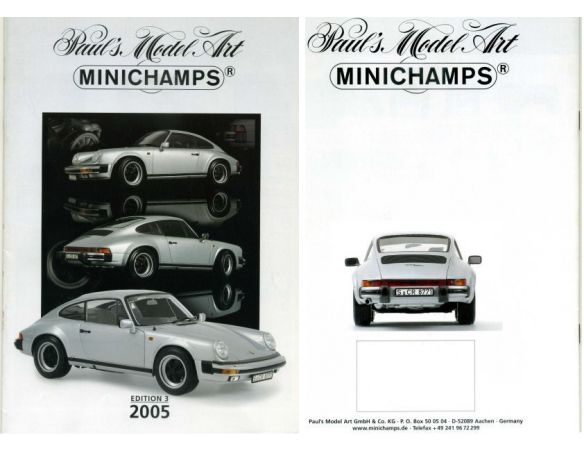 Minichamps PMCAT2005-3 CATALOGO MINICHAMPS 2005 EDITION 3 PAG.23 Modellino
