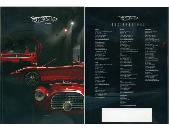 Hot Wheels HWCAT2006 CATALOGO HOT WHEELS 2006 PAG.80 Modellino