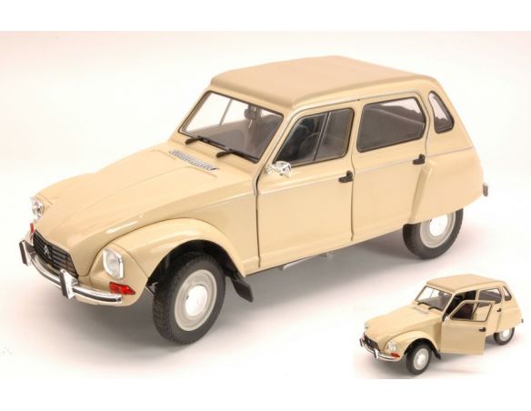 Solido SL1800303 CITROEN DYANE 6 1968 WHEAT 1:18 Modellino