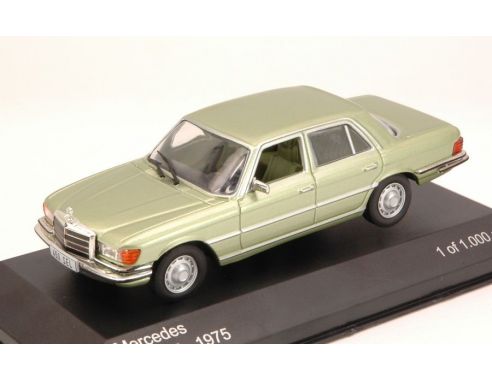 White Box WB127 MERCEDES 450 SEL (W116) 1975 METALLIC LIGHT GREEN 1:43 Modellino