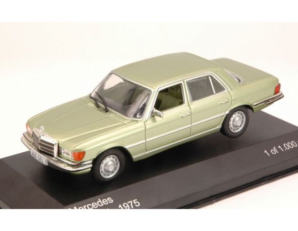 White Box WB127 MERCEDES 450 SEL (W116) 1975 METALLIC LIGHT GREEN 1:43 Modellino