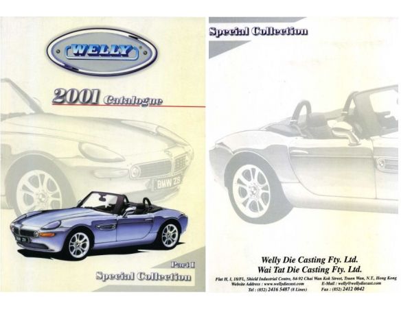 Welly WECAT2001 CATALOGO WELLY 2001 PART 1 PAG.55 Modellino