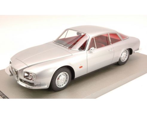 Tecnomodel TMD1813D ALFA ROMEO 2600 SZ (SPRINT ZAGATO) 1965 ARGENTO LIM.PCS 70 1:18 Modellino